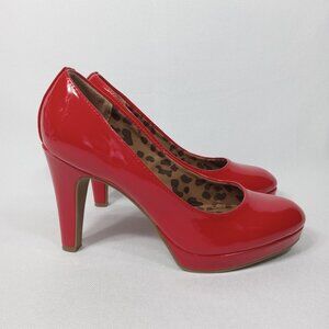 UNLISTED by Kenneth Cole Red High Heel Pumps Women’s Size 8.5 M
